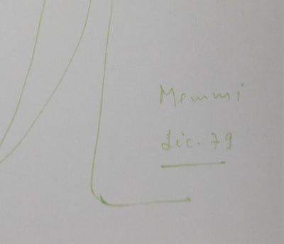 Autographe original de Albert MEMMI (photo de détail 2) - Crédit photo : Galerie Art.Paris