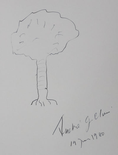 Autographe original de André GILLOIS (vue générale) - Crédit photo : Galerie Art.Paris