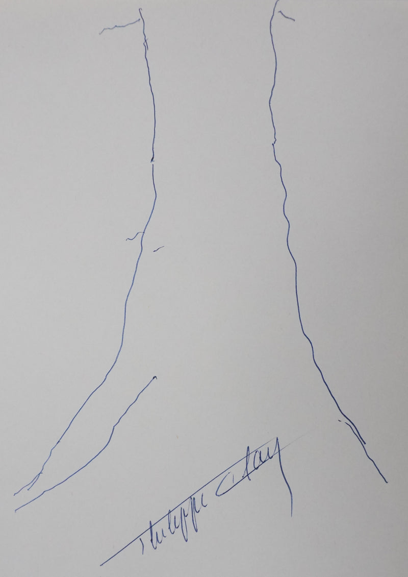 Autographe original de Philippe CLAY (photo de détail 3) - Crédit photo : Galerie Art.Paris