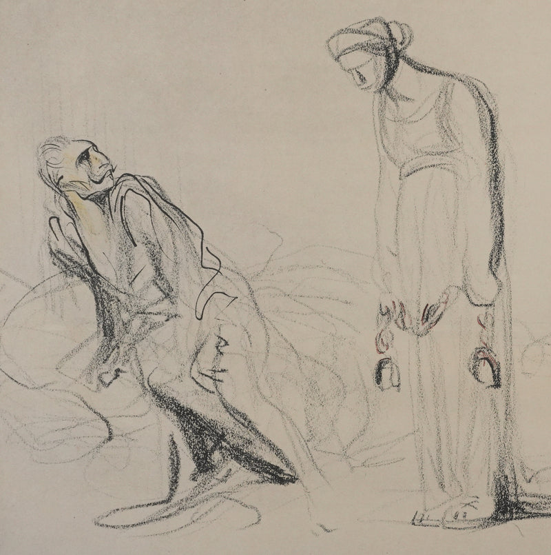 Jean-Louis FORAIN : Les victimes de guerre, Fac-simile
