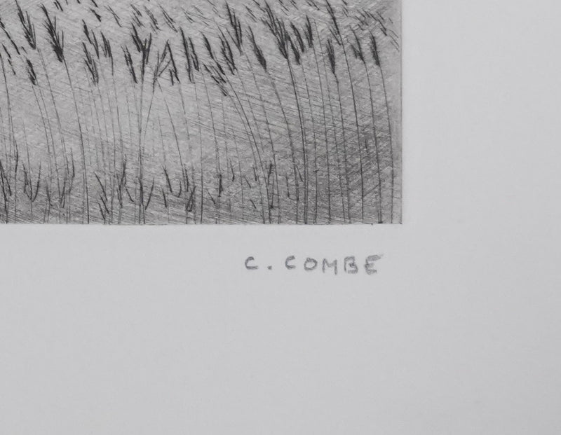 Camille COMBE : Immensité, Gravure originale signée