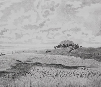 Camille COMBE : Immensité, Gravure originale signée