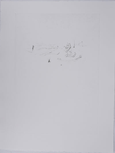 Salvador DALI : Roi je t'attends à Babylone, Ensemble de 14 gravures originales