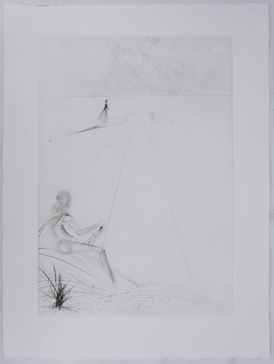 Salvador DALI : Roi je t'attends à Babylone, Ensemble de 14 gravures originales