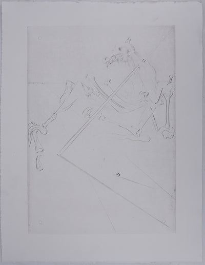 Salvador DALI : Roi je t'attends à Babylone, Ensemble de 14 gravures originales