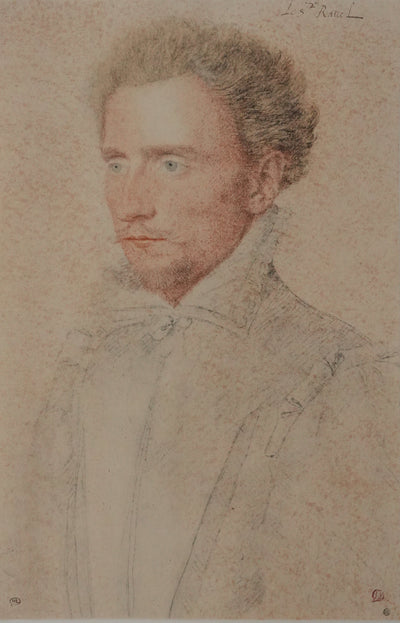 Daniel DUSMONTIER : Portrait d'un jeune bourgeois, Lithographie