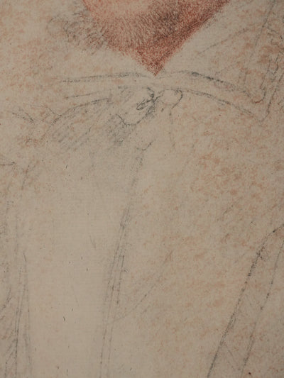 Daniel DUSMONTIER : Portrait d'un jeune bourgeois, Lithographie