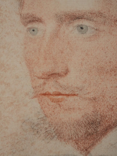 Daniel DUSMONTIER : Portrait d'un jeune bourgeois, Lithographie