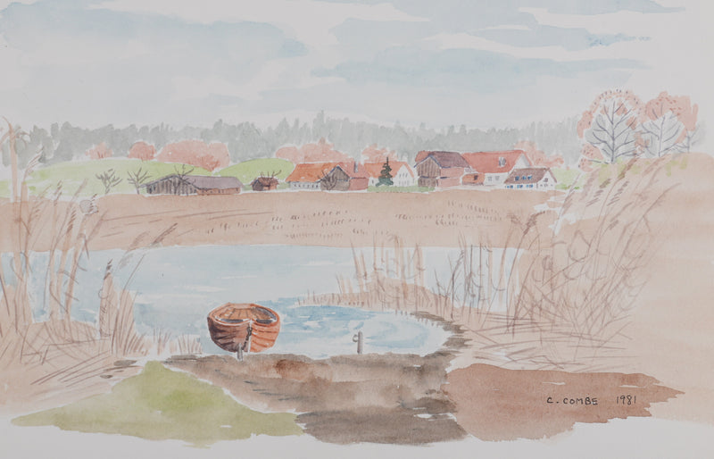 Camille COMBE : Le village au bord de l&