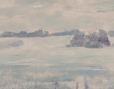 Camille COMBE : Vue sur les îles, Monotype original signé