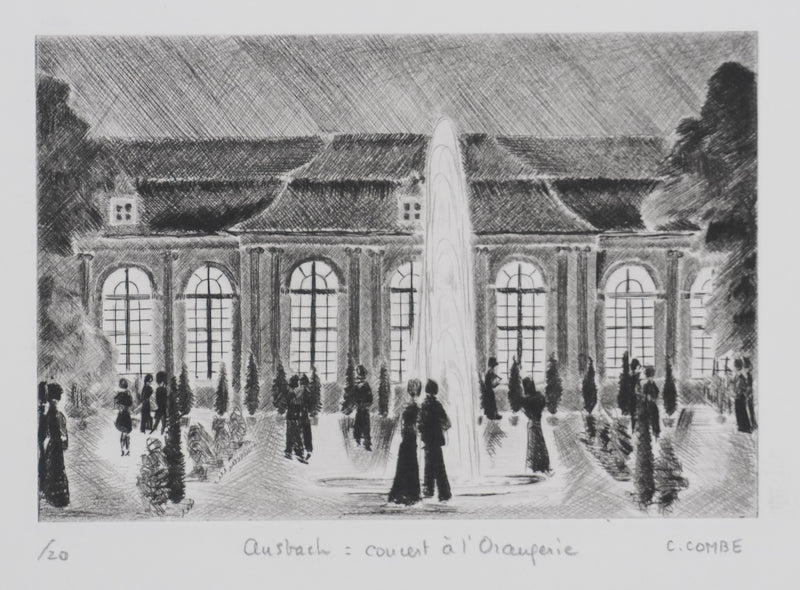 Camille COMBE : Ausbach : concert à l&