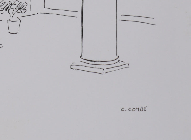 Camille COMBE : Le spectacle va commencer, Dessin original signé