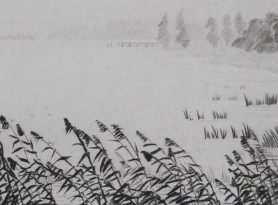 Camille COMBE : Envol, Gravure originale signée