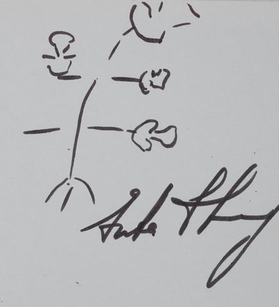 STURDZA (Prince STURDZA) : Le tulipier de Chine, Autographe et dessin original signé