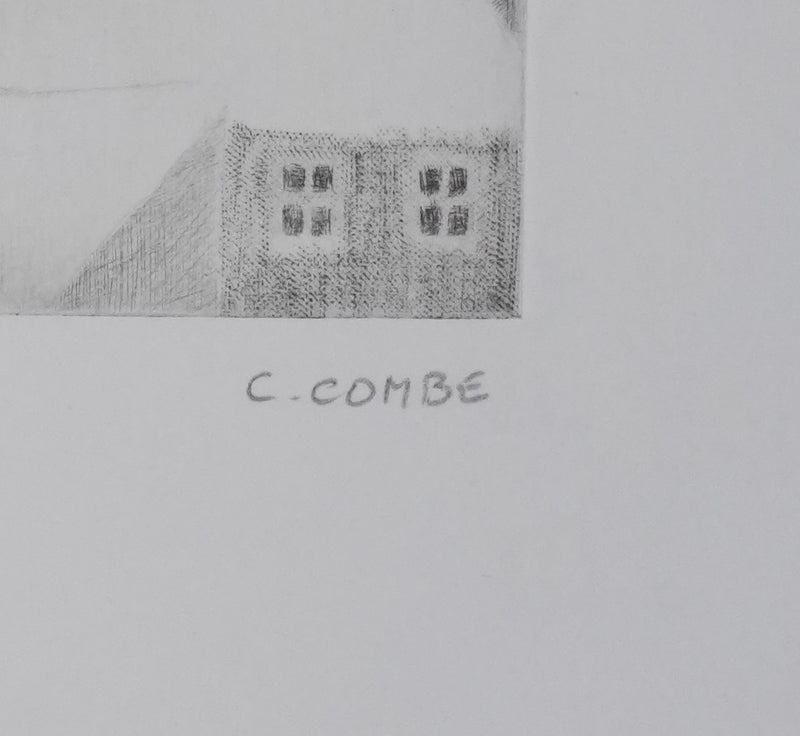Camille COMBE : Dans les Abruzzes, Gravure originale signée