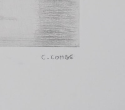 Camille COMBE : Soir de lumière, Gravure originale signée
