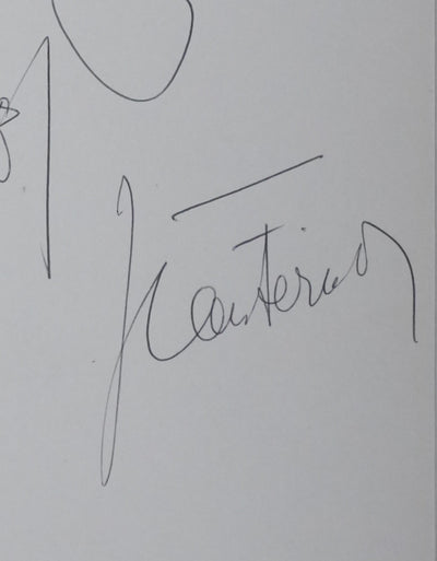 Jean FERNIOT : Le feuillage sauvage, Autographe et dessin original signé