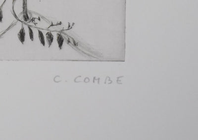 Camille COMBE : Vers la forêt, Gravure originale signée