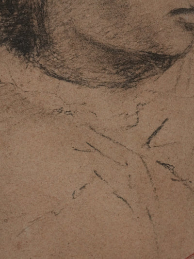 Edgar DEGAS : La jeune fille au ruban, Lithographie signée