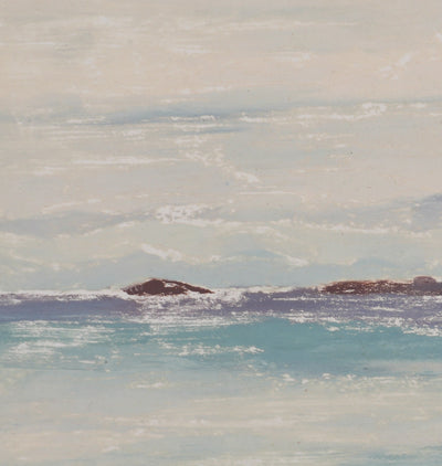 Camille COMBE : Vers Tromso, Monotype original signé