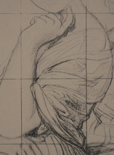 Jean-Auguste-Dominique INGRES : Portrait de la vicomtesse Louise d'Haussonville, Lithographie