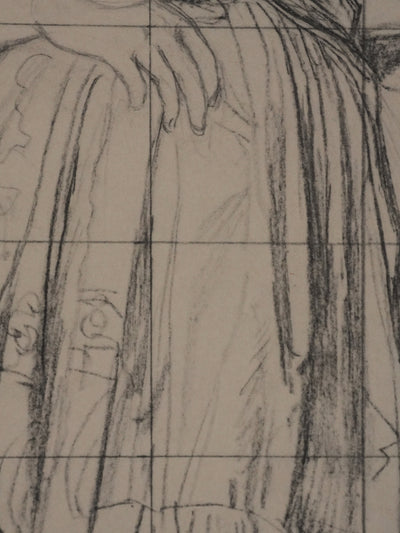 Jean-Auguste-Dominique INGRES : Portrait de la vicomtesse Louise d'Haussonville, Lithographie