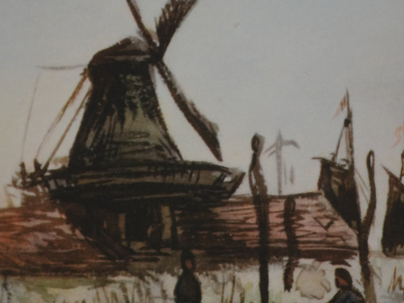 Claude MONET : Le moulin à vent près d&