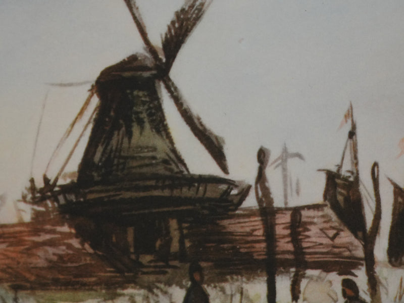 Claude MONET : Le moulin à vent près d&