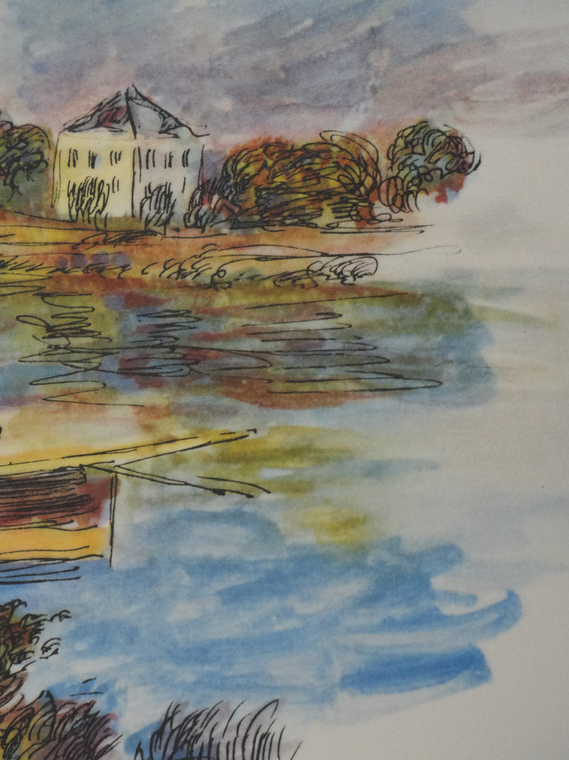 Pierre-Auguste RENOIR : Le lac d&