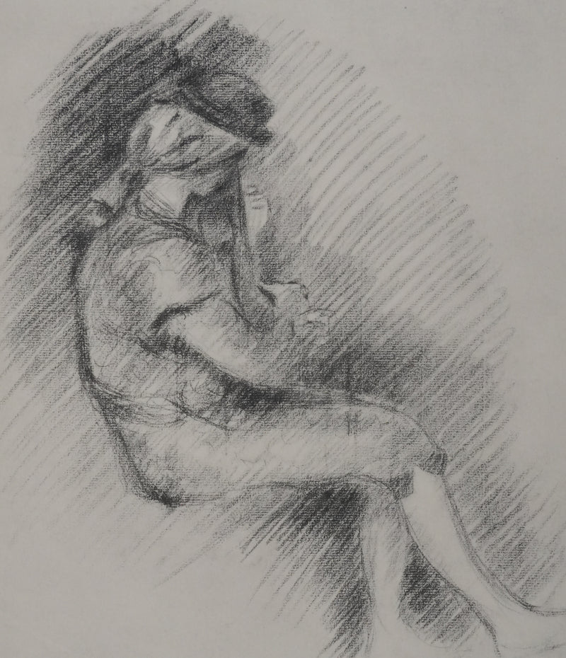 Pierre-Auguste RENOIR : La joueuse de mandoline, Lithographie
