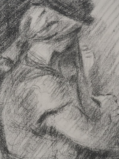 Pierre-Auguste RENOIR : La joueuse de mandoline, Lithographie