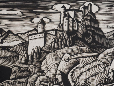 Wladislaw SKOCZYLAS : Le Trésor, Gravure originale