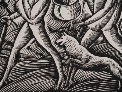 Wladislaw SKOCZYLAS : Le Trésor, Gravure originale