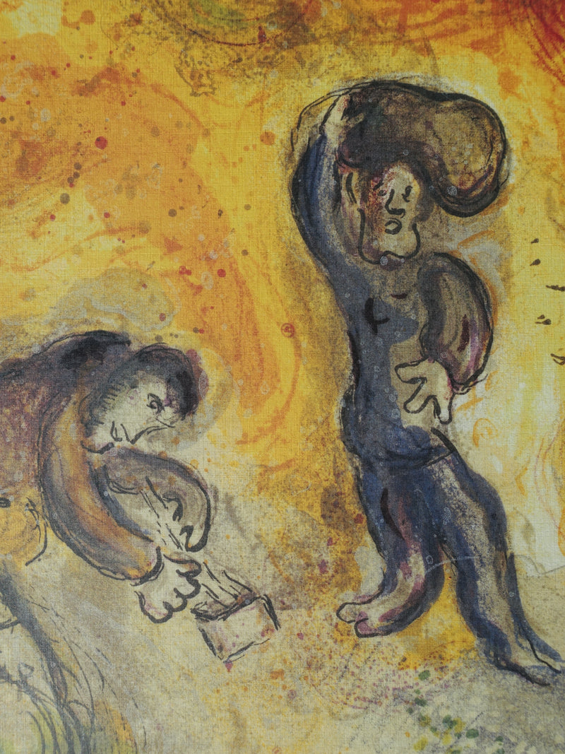 Marc CHAGALL : Moïse et l&