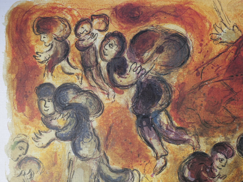 Marc CHAGALL : Moïse et l&