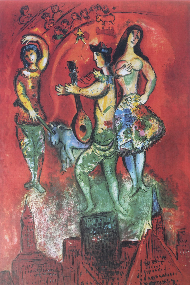 Marc CHAGALL : Carmen, Lithographie originale (photo de détail 2) - Crédit photo : Galerie Art.Paris