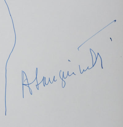 Alexandre SANGUINETTI : La plume des bois, Autographe et dessin original signé
