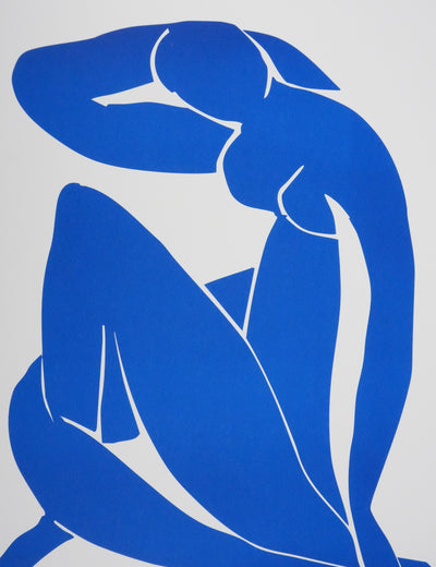 Henri MATISSE : Nu bleu V, Lithographie signée