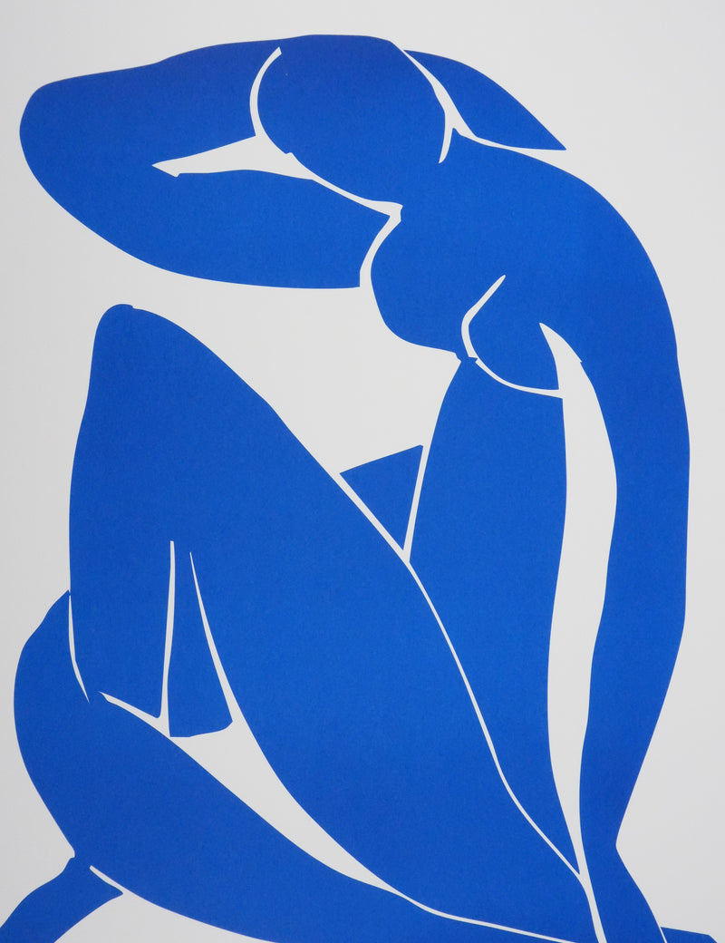 Henri MATISSE : Nu bleu V, Lithographie signée