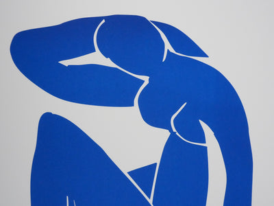Henri MATISSE : Nu bleu V, Lithographie signée