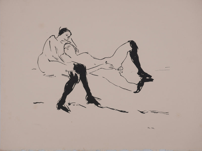 Albert MARQUET : Curiosité intime, Lithographie originale signée