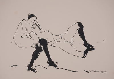 Albert MARQUET : Curiosité intime, Lithographie originale signée