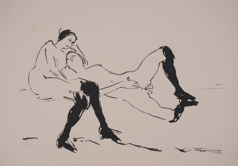 Albert MARQUET : Curiosité intime, Lithographie originale signée