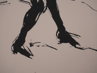 Albert MARQUET : Curiosité intime, Lithographie originale signée