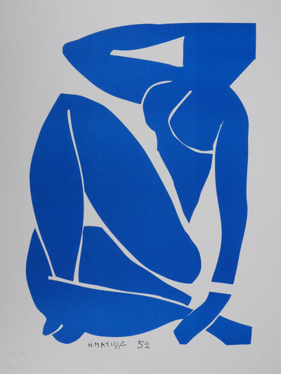 Henri MATISSE : Nu bleu I, Lithographie signée