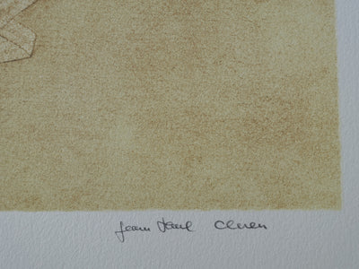 Jean-Paul CLEREN : Chevelure d'or, Lithographie originale (photo de détail 3) - Crédit photo : Galerie Art.Paris