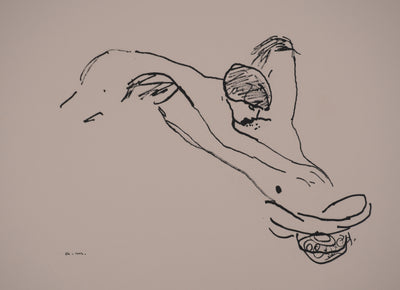 Albert MARQUET : L'extase, Lithographie originale signée
