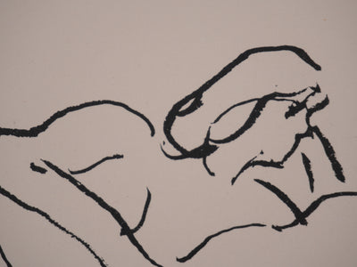 Albert MARQUET : Les amantes, Lithographie originale signée