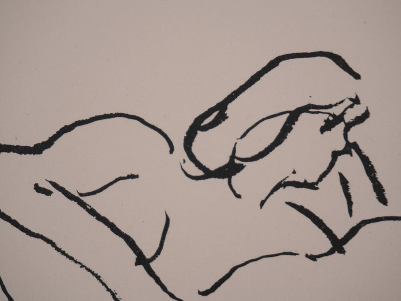 Albert MARQUET : Les amantes, Lithographie originale signée
