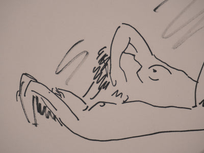 Albert MARQUET : Etourdiment, Lithographie originale signée